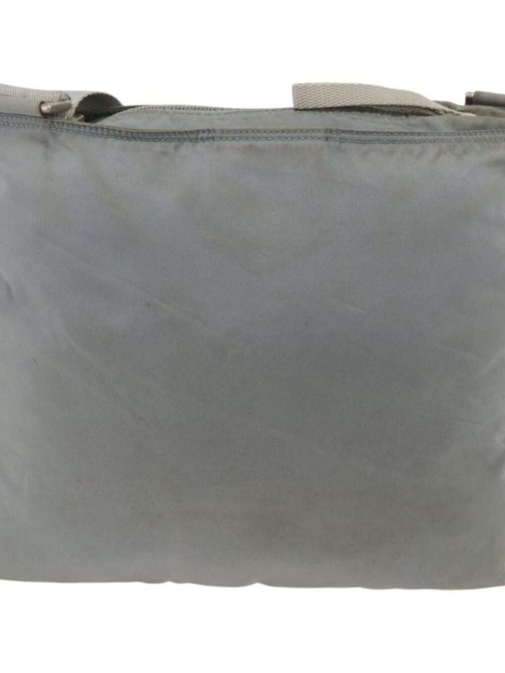 PRADA Shoulder Bag Nylon Gray Silver Auth - Picture 5 of 16